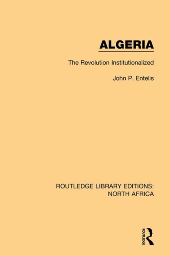 Algeria (e-bog) af Entelis, John P.