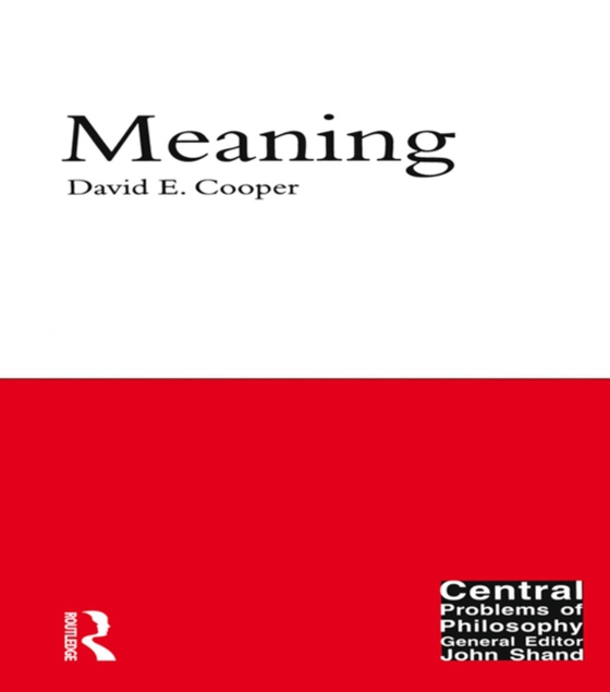 Meaning (e-bog) af Cooper, David E.