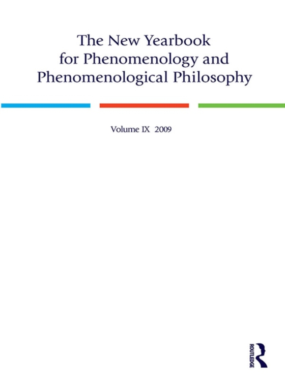 New Yearbook for Phenomenology and Phenomenological Philosophy (e-bog) af -