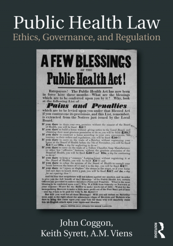 Public Health Law (e-bog) af Viens, A. M.