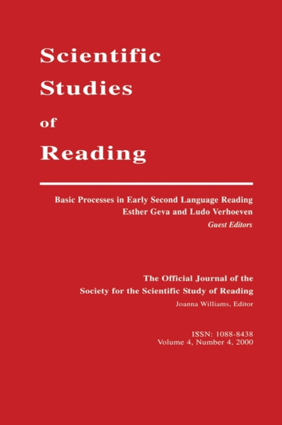 Basic Processes in Early Second Language Reading (e-bog) af -