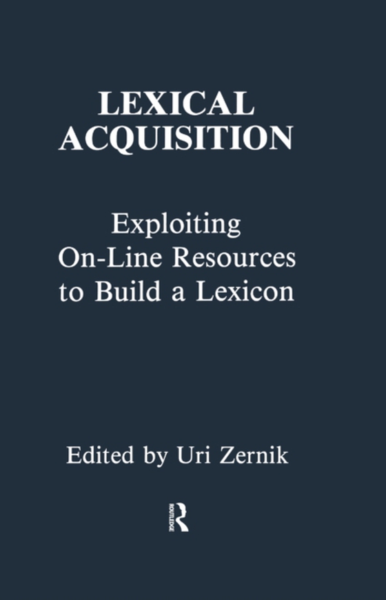 Lexical Acquisition (e-bog) af -