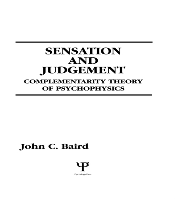 Sensation and Judgment (e-bog) af Baird, John C.