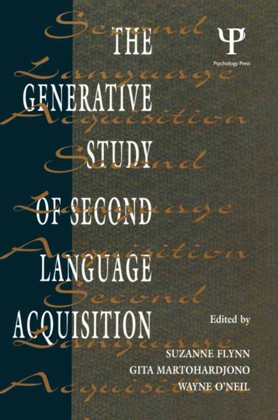 Generative Study of Second Language Acquisition