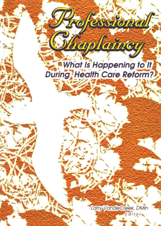 Professional Chaplaincy (e-bog) af Creek, Larry Van De