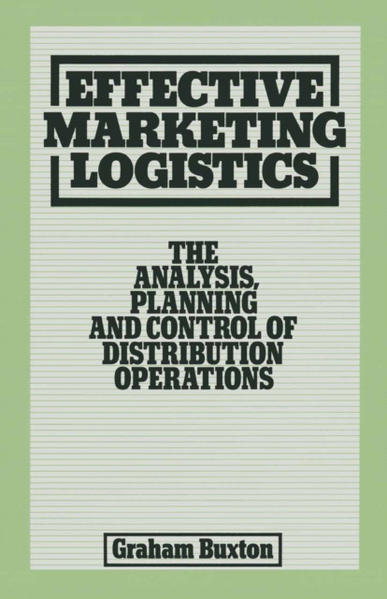 Effective Marketing Logistics