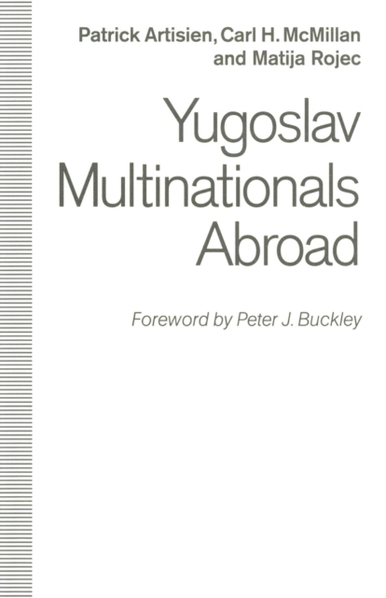 Yugoslav Multinationals Abroad (e-bog) af Rojec, Matija