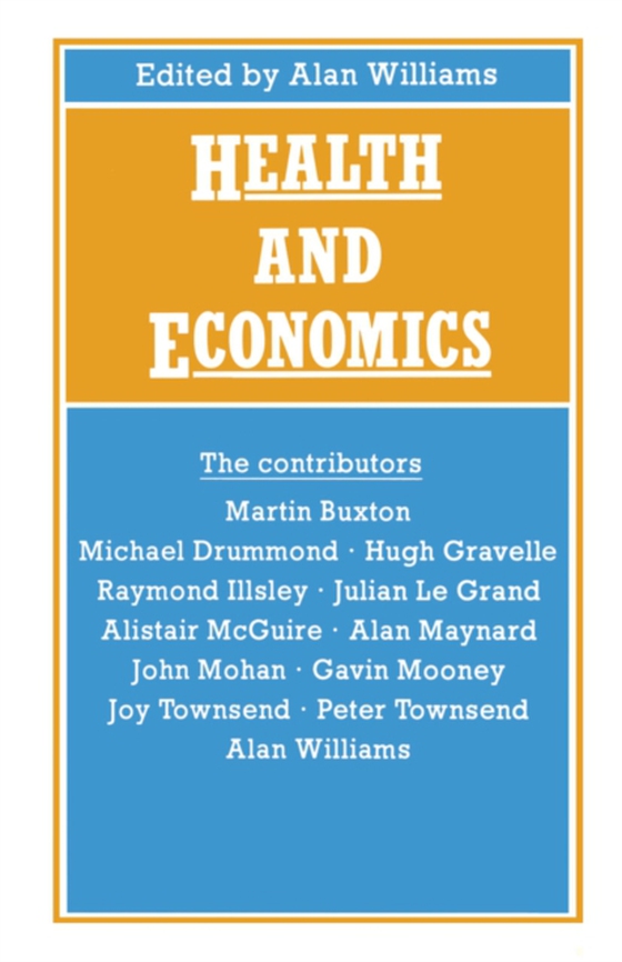 Health and Economics (e-bog) af Williams, Alan