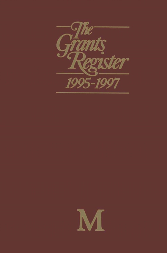 Grants Register 1995-1997