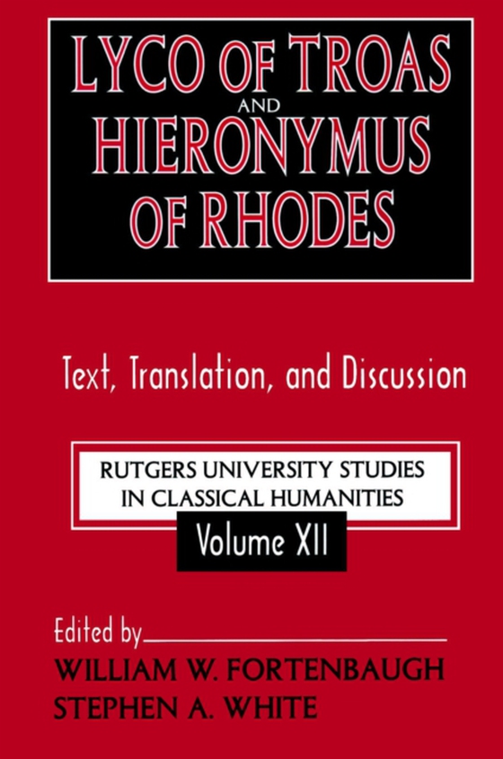 Lyco of Troas and Hieronymus of Rhodes