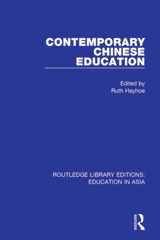 Contemporary Chinese Education (e-bog) af -