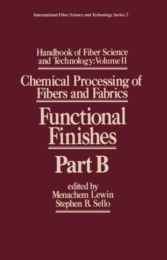 Handbook of Fiber Science and Technology Volume 2