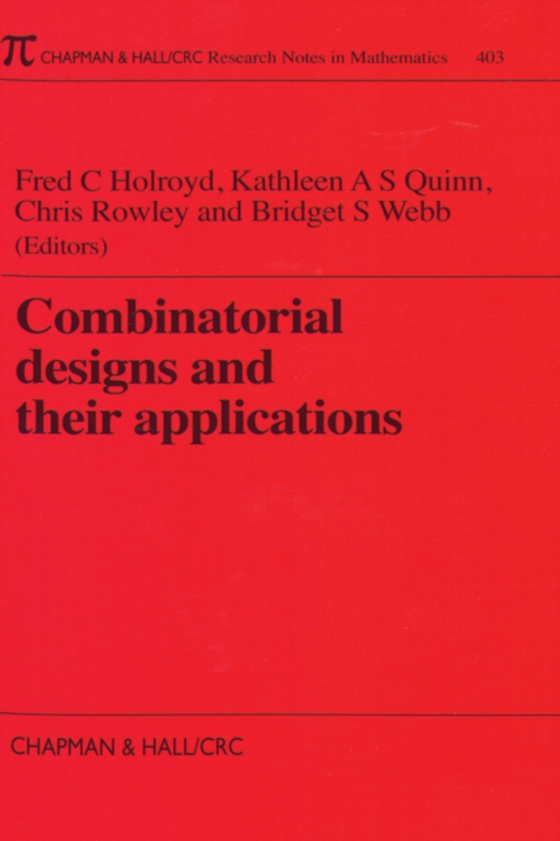 Combinatorial Designs and their Applications (e-bog) af Rowley, Chris