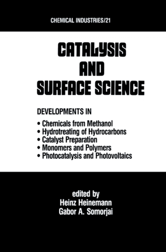 Catalysys and Surface Science (e-bog) af -