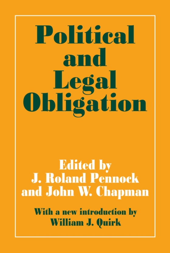 Political and Legal Obligation (e-bog) af -