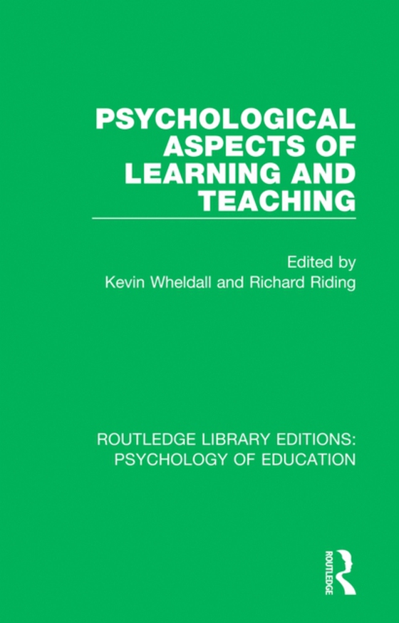 Psychological Aspects of Learning and Teaching (e-bog) af -