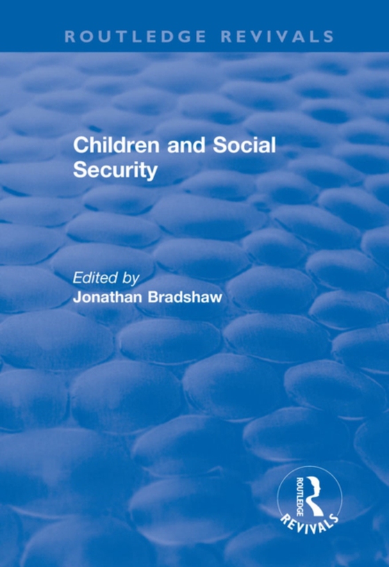 Children and Social Security (e-bog) af Bradshaw, Jonathan