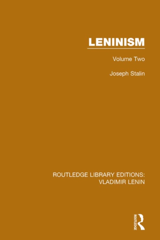 Leninism (e-bog) af Stalin, Joseph