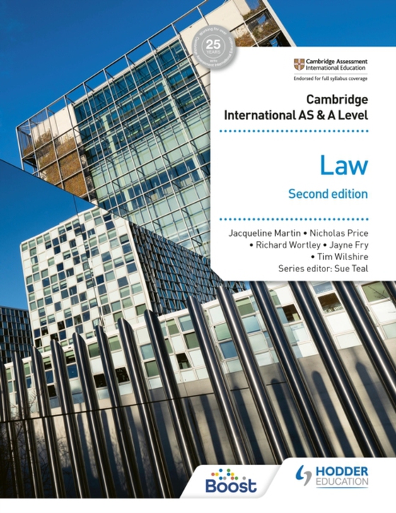 Cambridge International AS and A Level Law Second Edition (e-bog) af Martin, Jacqueline