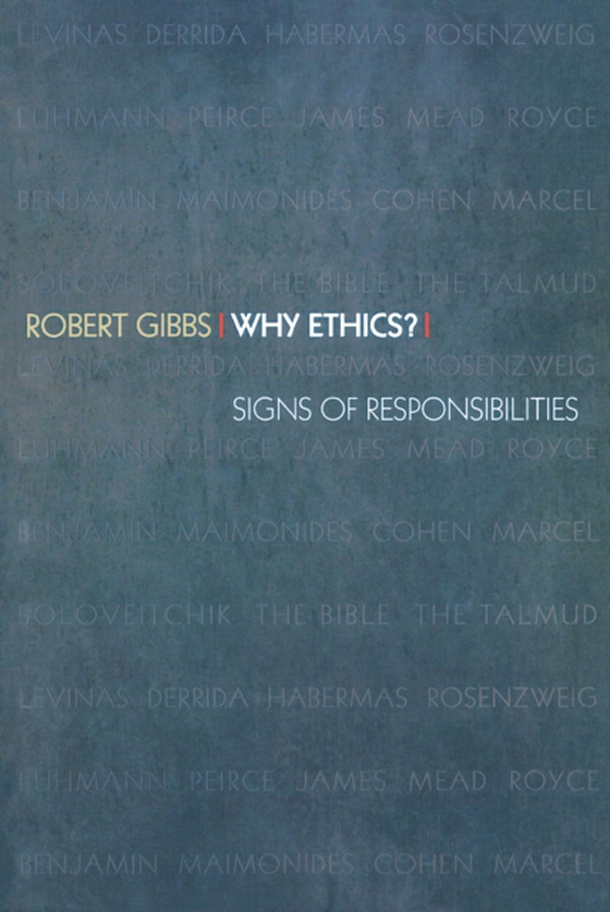 Why Ethics? (e-bog) af Gibbs, Robert