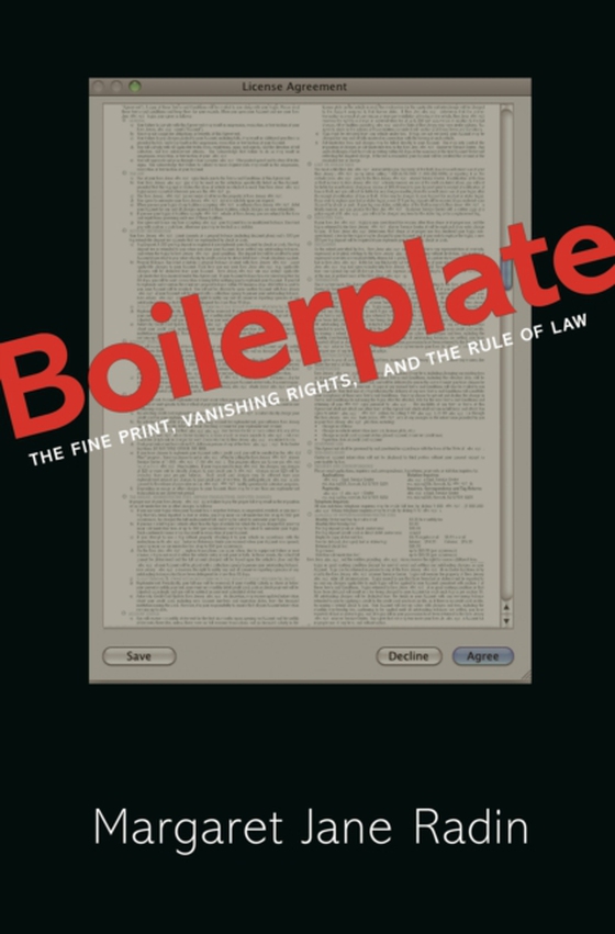 Boilerplate (e-bog) af Radin, Margaret Jane