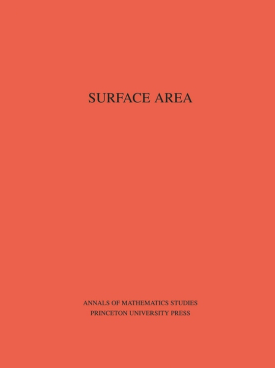 Surface Area. (AM-35), Volume 35 (e-bog) af Cesari, Lamberto