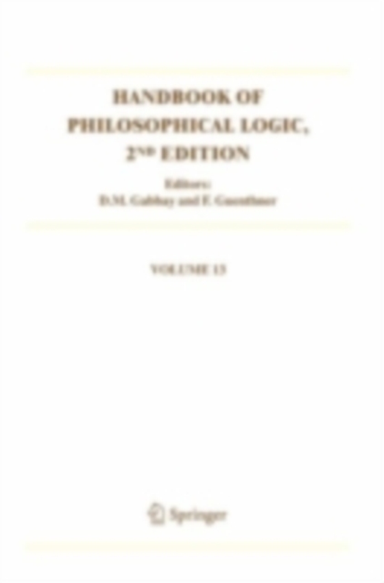 Handbook of Philosophical Logic