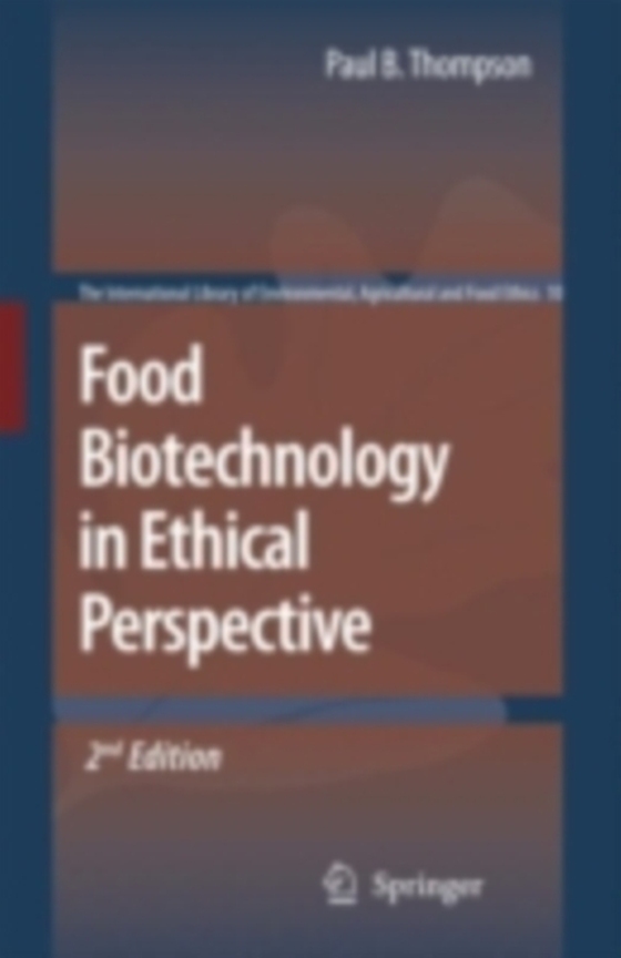 Food Biotechnology in Ethical Perspective (e-bog) af -