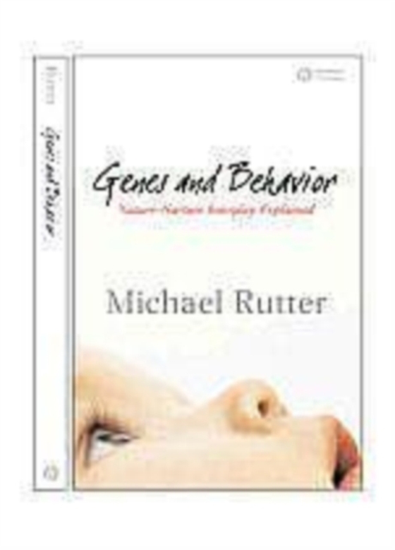 Genes and Behavior (e-bog) af Rutter, Sir Michael J.