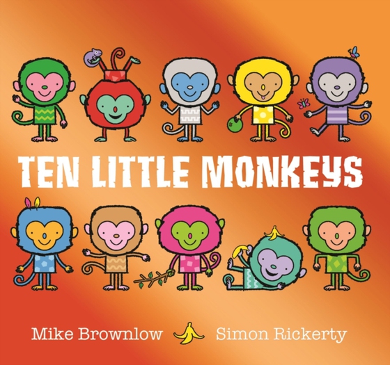 Ten Little Monkeys (e-bog) af Brownlow, Mike