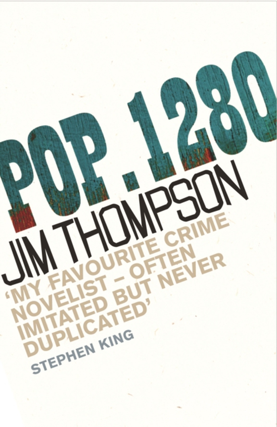 POP. 1280 (e-bog) af Thompson, Jim