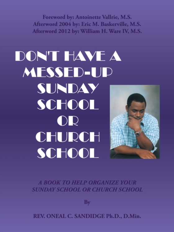 Don't Have a Messed-Up Sunday School or Church School