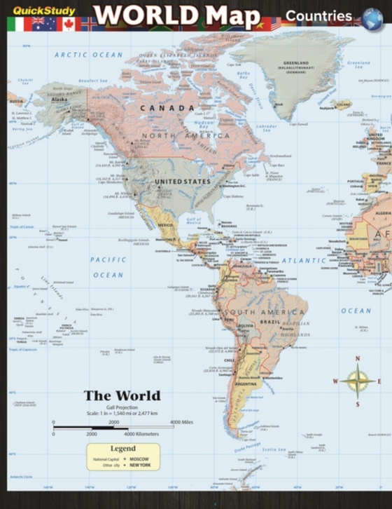 World Map: Countries Guide