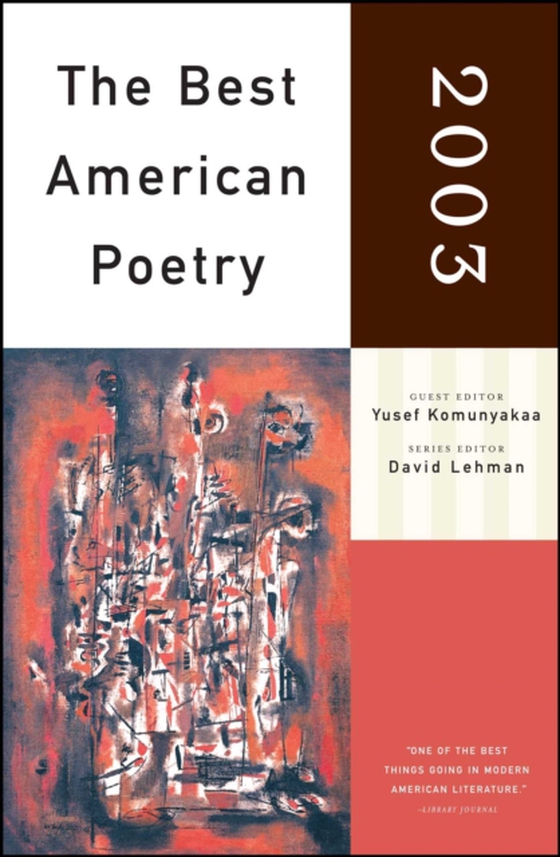 Best American Poetry 2003