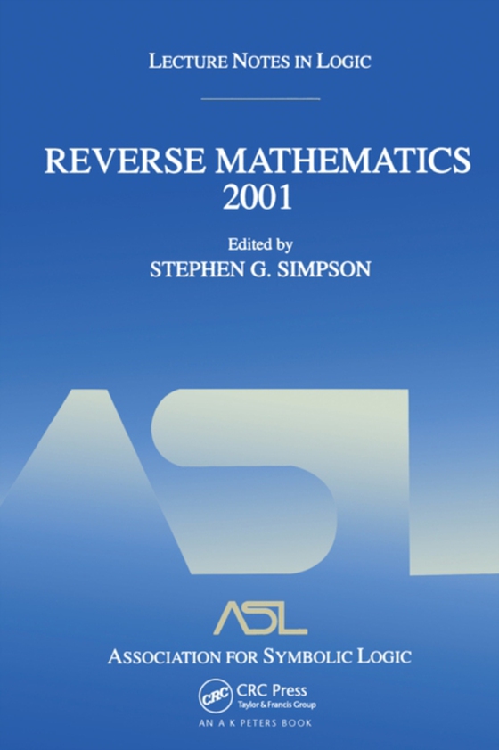 Reverse Mathematics 2001 (e-bog) af -