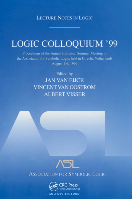 Logic Colloquium '99 (e-bog) af -