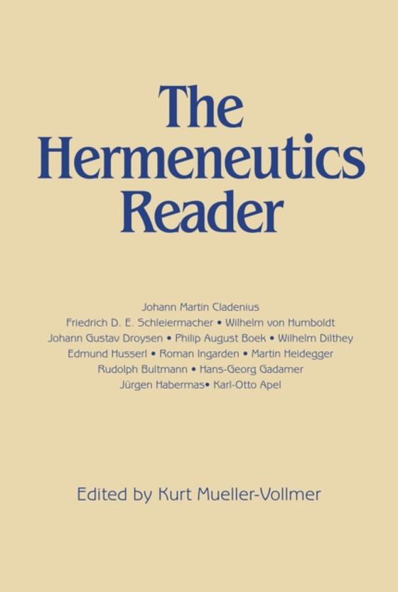 Hermeneutics Reader