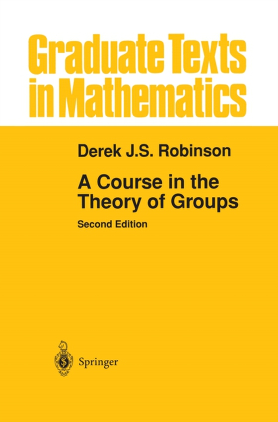 Course in the Theory of Groups