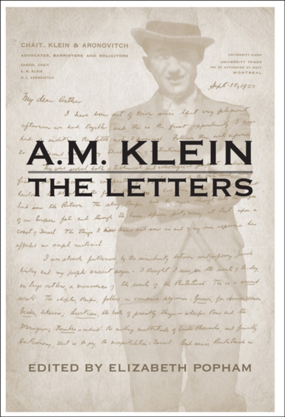 A.M. Klein The Letters (e-bog) af Klein, A.M.