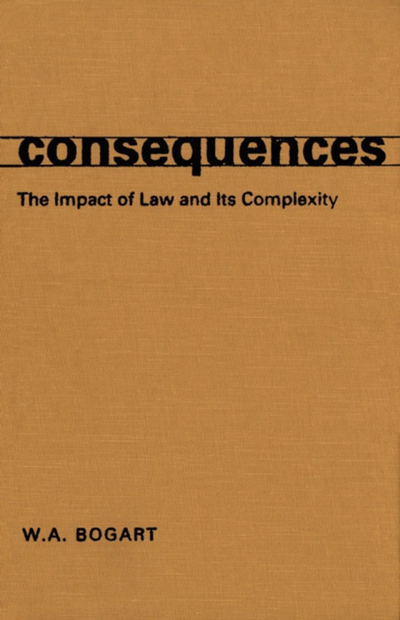 Consequences (e-bog) af Bogart, W.A.