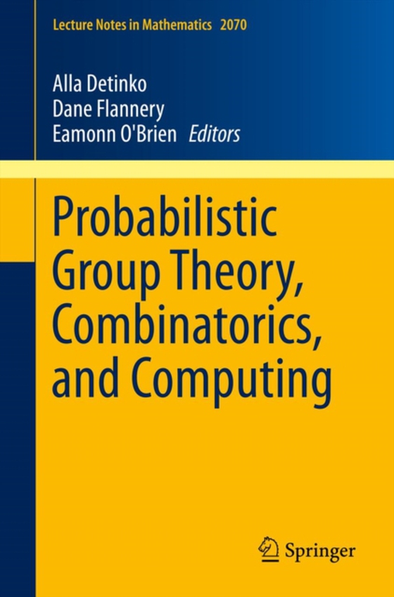 Probabilistic Group Theory, Combinatorics, and Computing (e-bog) af -