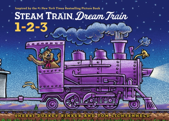 Steam Train, Dream Train 1-2-3 (e-bog) af Rinker, Sherri Duskey