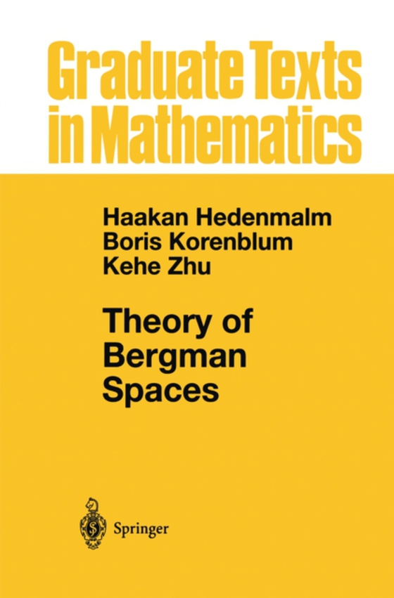 Theory of Bergman Spaces (e-bog) af Zhu, Kehe