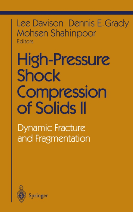 High-Pressure Shock Compression of Solids II (e-bog) af -