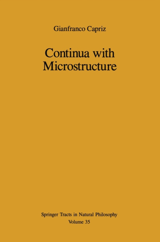 Continua with Microstructure (e-bog) af Capriz, Gianfranco