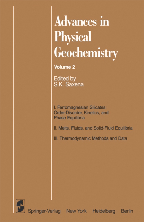 Advances in Physical Geochemistry (e-bog) af -