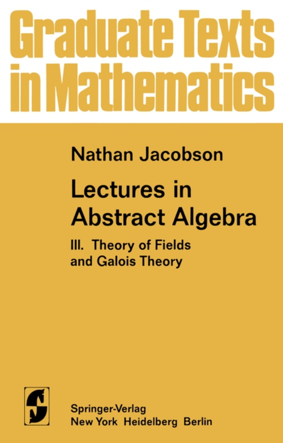 Lectures in Abstract Algebra (e-bog) af Jacobson, N.