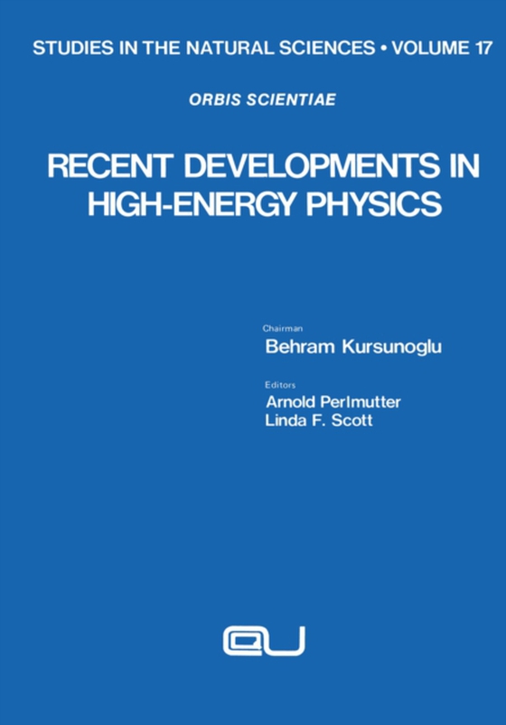 Recent Developments in High-Energy Physics (e-bog) af -