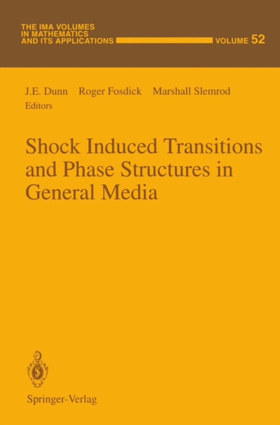 Shock Induced Transitions and Phase Structures in General Media (e-bog) af -