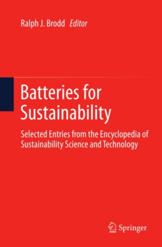 Batteries for Sustainability (e-bog) af -